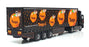 Tekno 1/50 Scale No. 67 - ERF Truck & Trailer Tango Orange Limited Edition