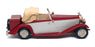 Western Models 1/43 Scale WMS8X 1933 Rolls Royce Phantom II Cont. Dk. Red/Grey