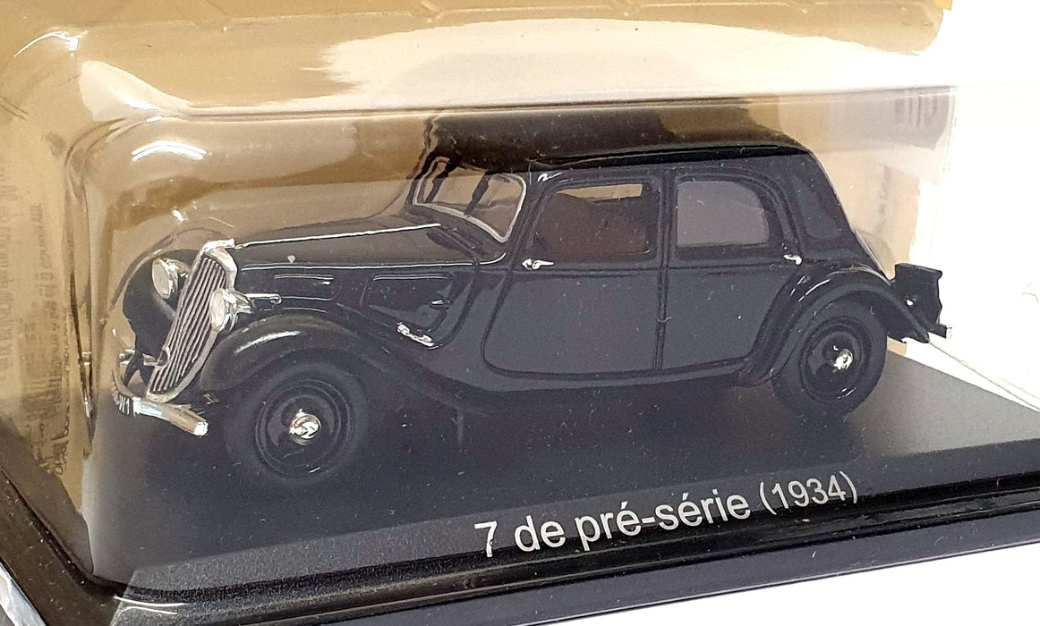 Atlas Editions 1/43 Scale 6112 553 - 1934 Citroen Traction de pre-serie - Black