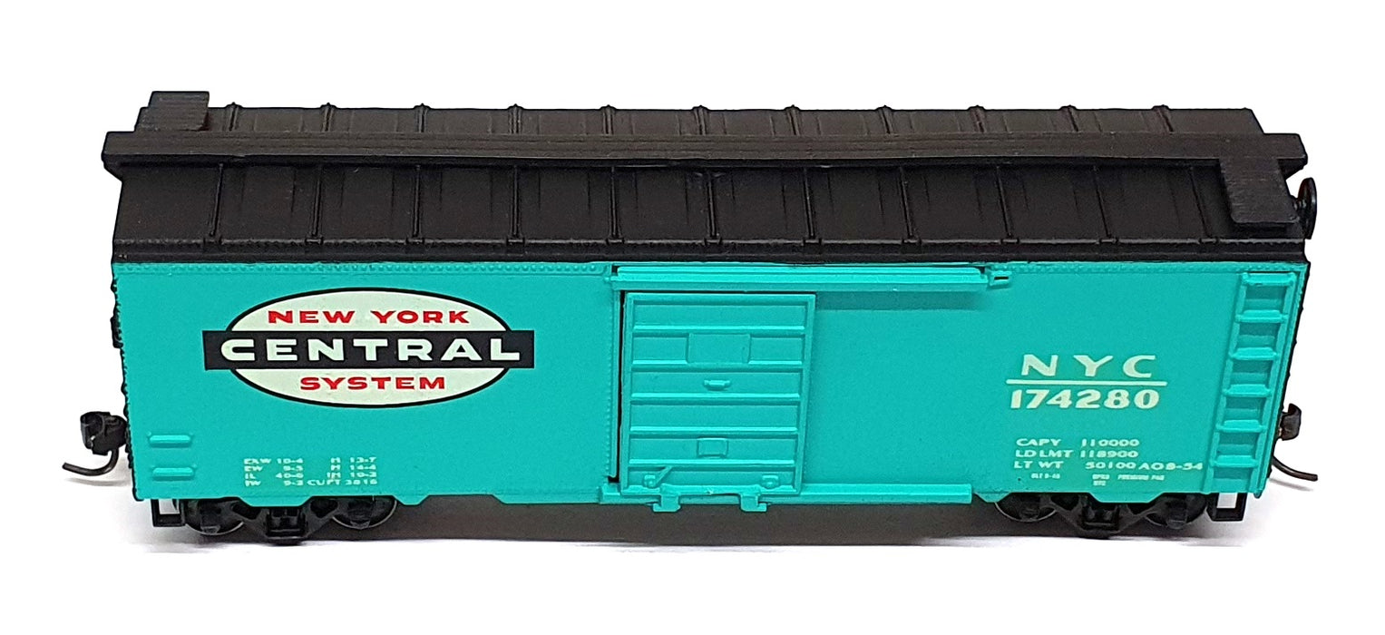 Roundhouse HO 1/87 Scale RH280 - 40ft. Box Car NYC 174280 - Jade Green
