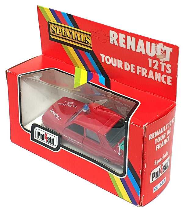 Polistil 1/43 Scale CE 53/A - Renault 12TS Tour De France - Red
