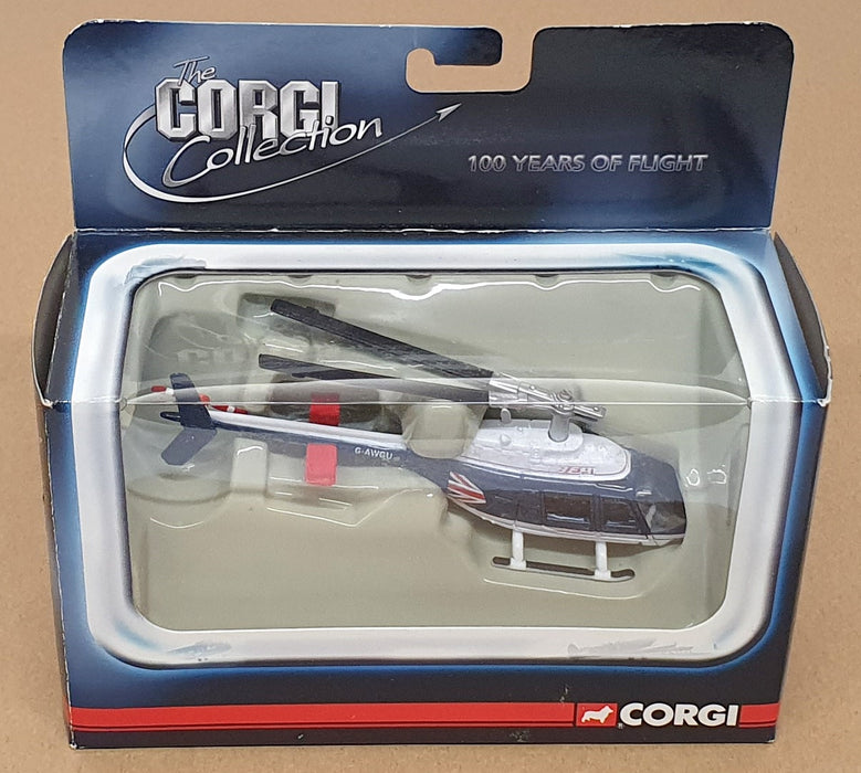 Corgi Diecast CS90470 - Augusta Bell 206B Jet Ranger II Helicopter BEA G-AWGU