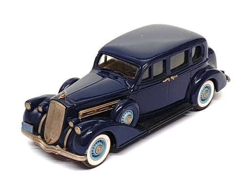 Brooklin Models 1/43 Scale LIB066 - 1936 Pierce Arrow 1601 Sedan - Dk. Blue