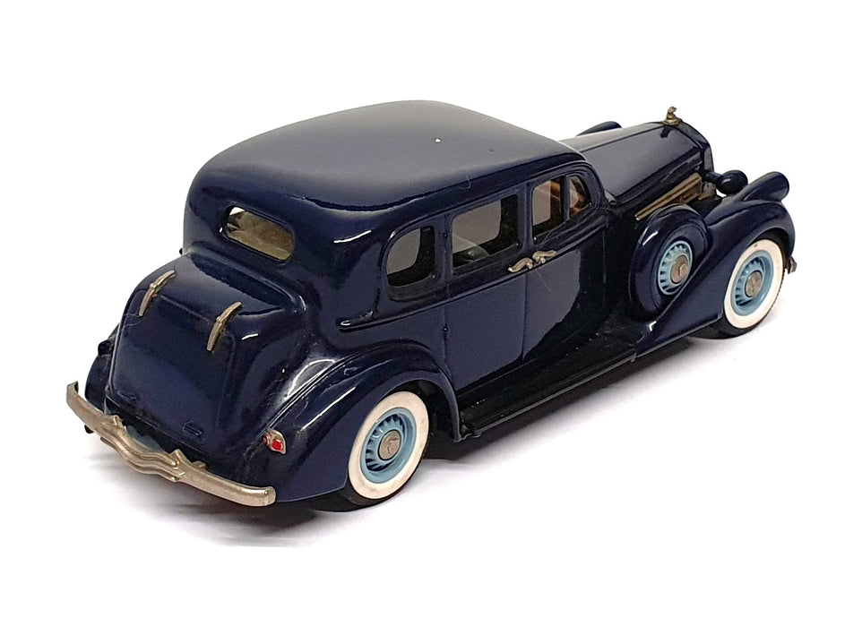 Brooklin Models 1/43 Scale LIB066 - 1936 Pierce Arrow 1601 Sedan - Dk. Blue