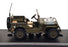 Cararama 1/43 Scale Diecast 00221 - Willys Jeep US Army - Green