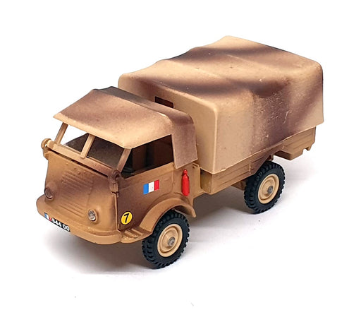 Solido 9.5cm Long Diecast 203 - Renault 4x4 France Military Truck - Beige