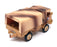 Solido 9.5cm Long Diecast 203 - Renault 4x4 France Military Truck - Beige