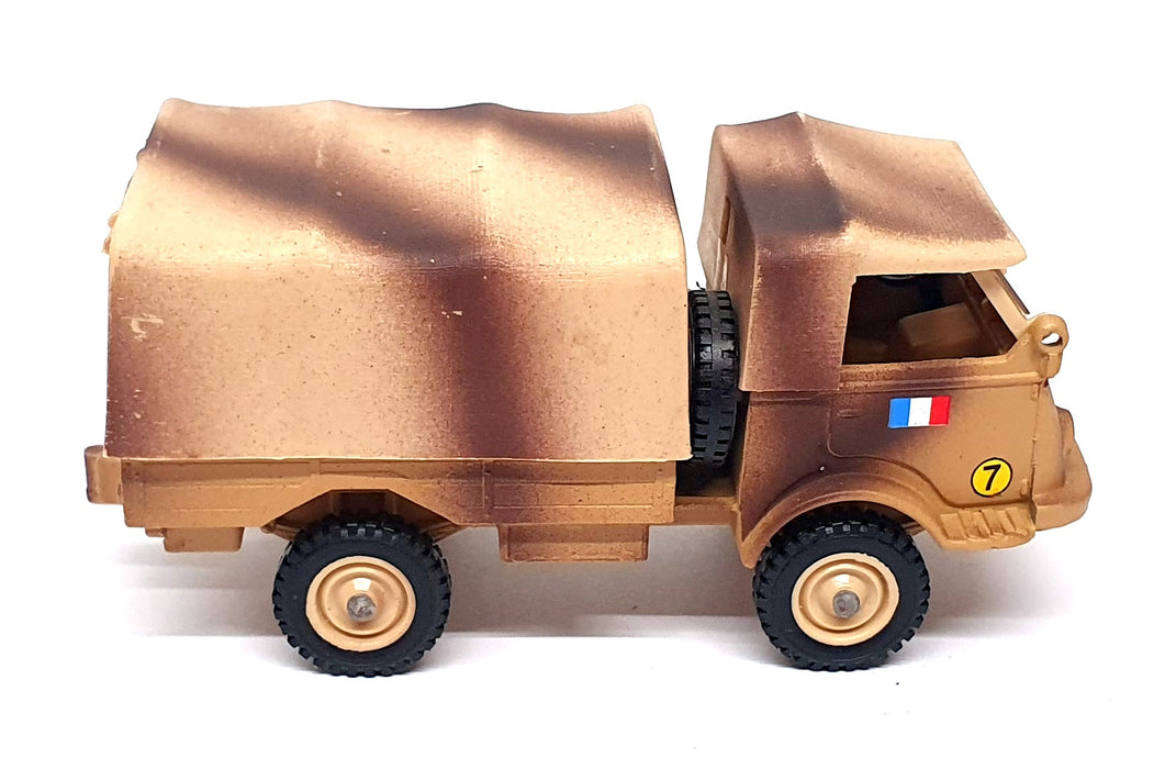 Solido 9.5cm Long Diecast 203 - Renault 4x4 France Military Truck - Beige