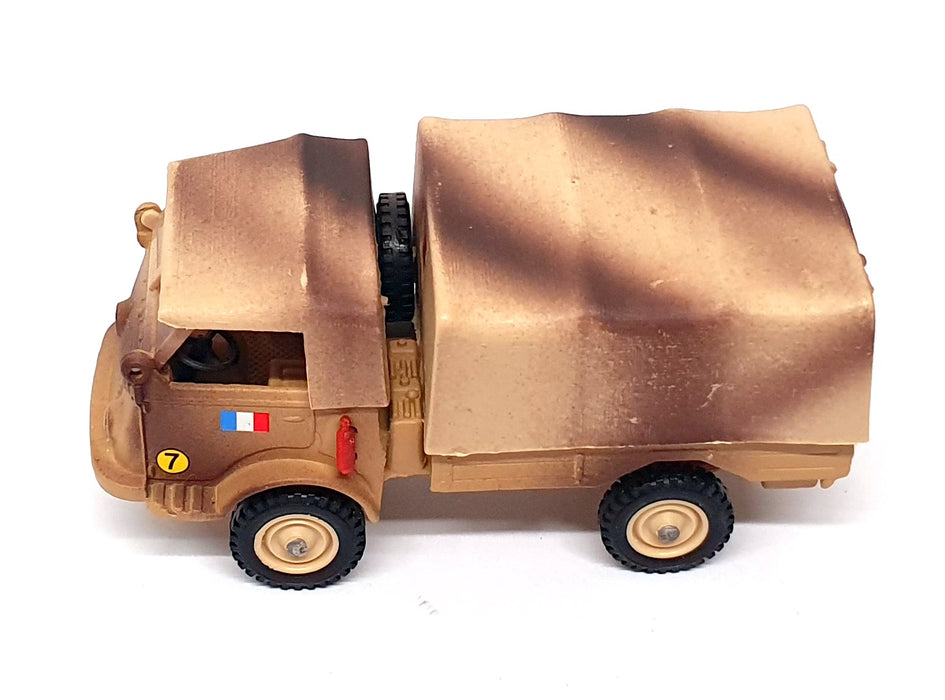 Solido 9.5cm Long Diecast 203 - Renault 4x4 France Military Truck - Beige