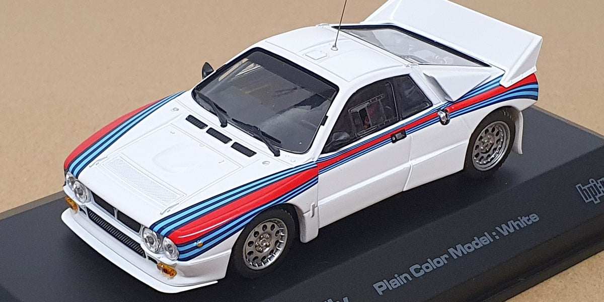 HPI Racing 1/43 Scale 8032 - Lancia 037 Rally - Plain Color Model