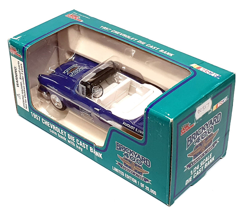 Racing Champions 1/24 Scale 00517 Nascar 1957 Chevrolet Brickwood 400 Coin Bank