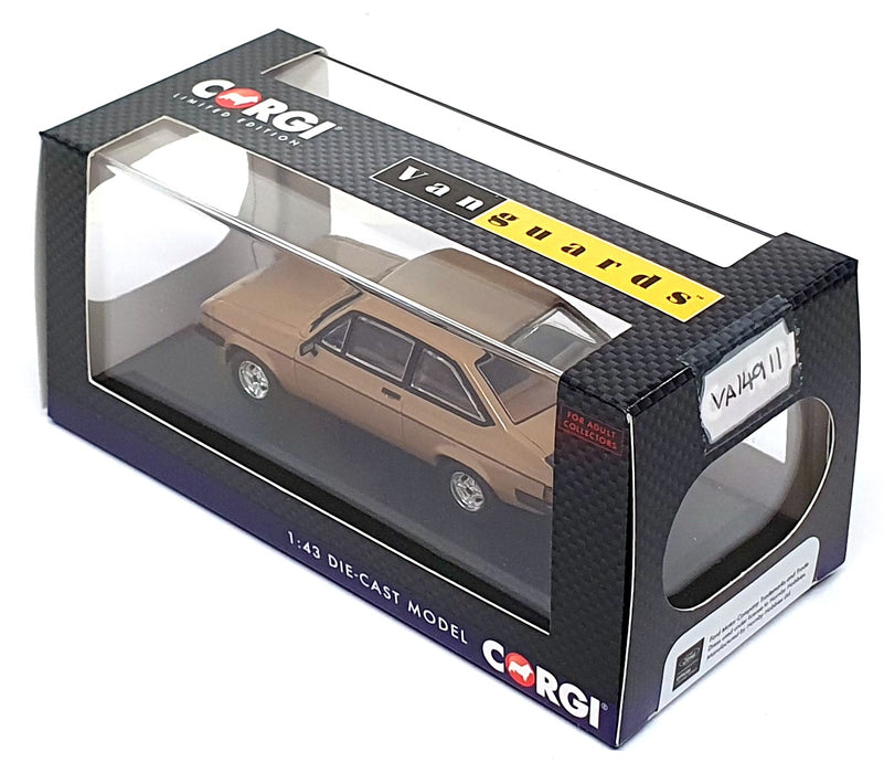 Vanguards 1/43 Scale VA14911 - Ford Escort Mk2 RS2000 Custom - Tuscan Beige