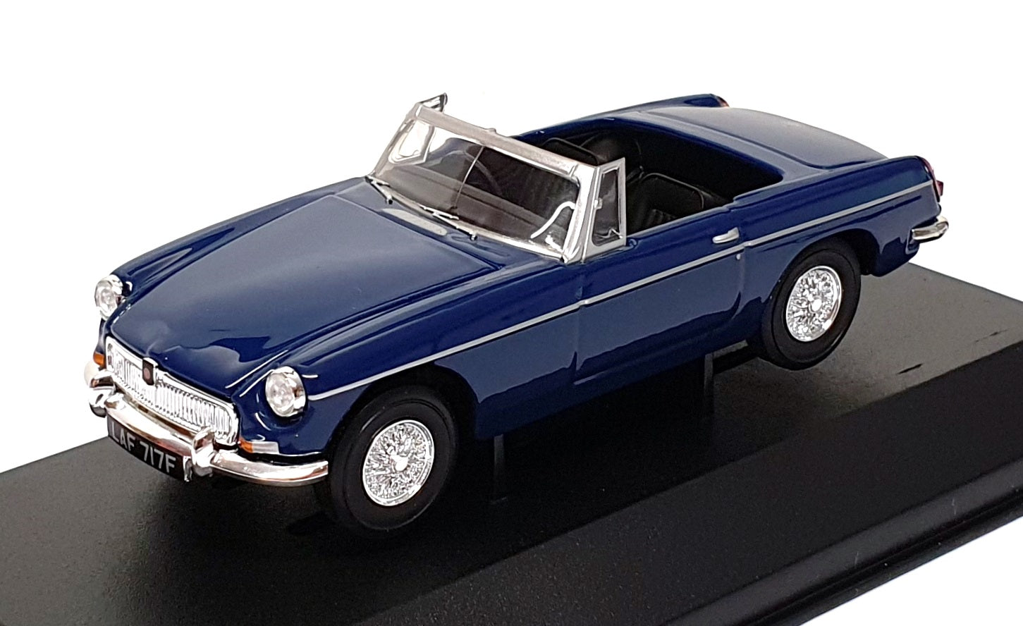 Vanguards 1/43 Scale VA10713 - MG MGB Mk1 Roadster - Mineral Blue