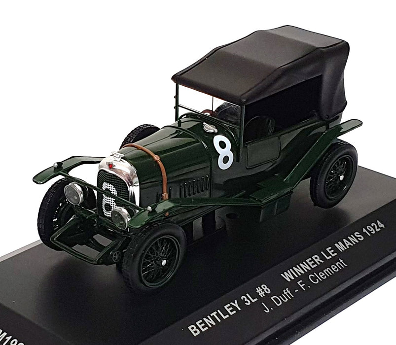Ixo 1/43 Scale LM1924 - Bentley 3L #8 Winner Le Mans 1924 Duff/Clement
