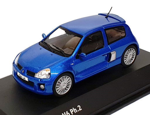Solido 1/43 Scale S4318101 - 2003 Renault Clio V6 Ph.2 - Iliade Blue