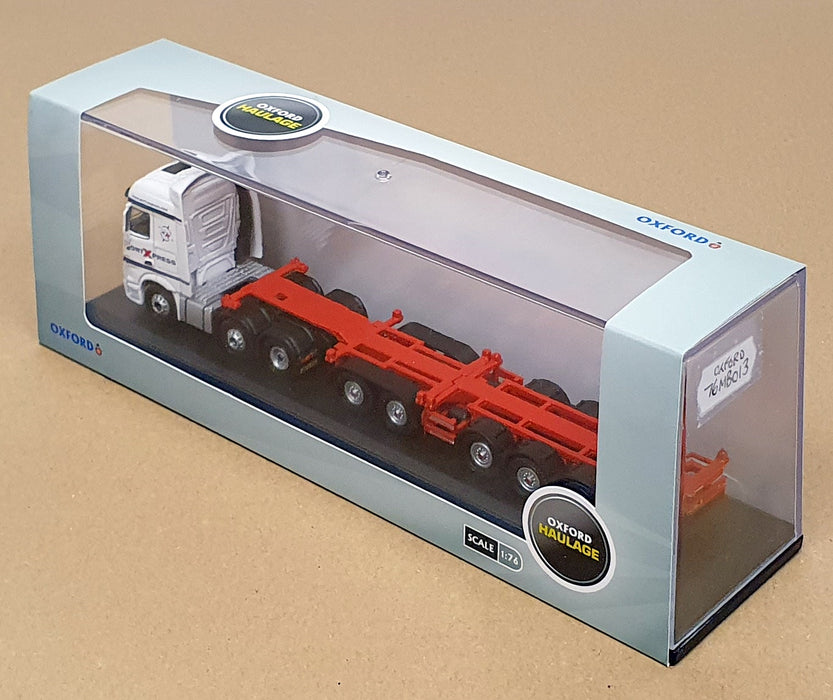 Oxford Diecast 1/76 Scale 76MB013 - Mercedes SSC D-Tec Combitrailer Port Express