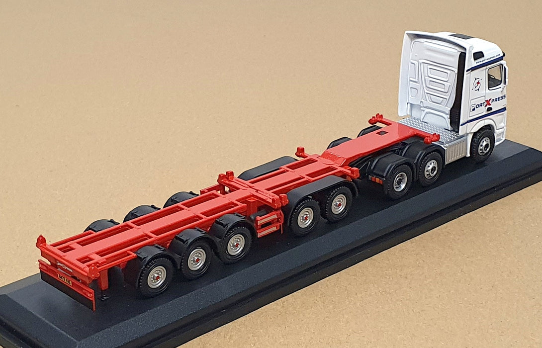 Oxford Diecast 1/76 Scale 76MB013 - Mercedes SSC D-Tec Combitrailer Port Express