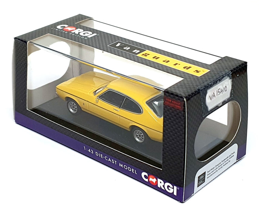 Vanguards 1/43 Scale VA15410 - Ford Capri Mk2 1.6L - Signal Yellow