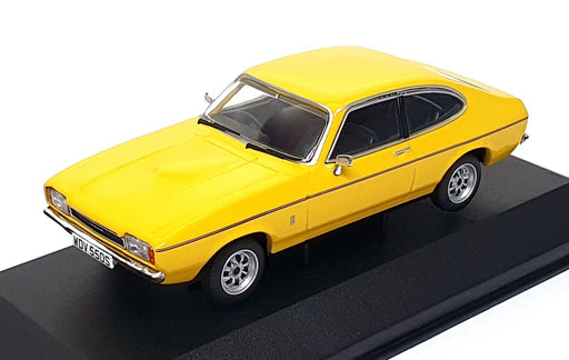 Vanguards 1/43 Scale VA15410 - Ford Capri Mk2 1.6L - Signal Yellow