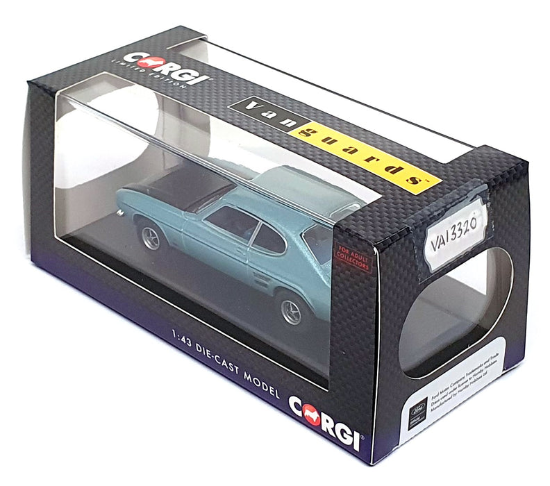 Vanguards 1/43 Scale VA13320 - Ford Capri Mk1 1600 GT XLR - Glacier Blue