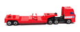 Matchbox Diecast CY 108/SB - DAF 3300 Truck & Low Bed Trailer RAF - Red