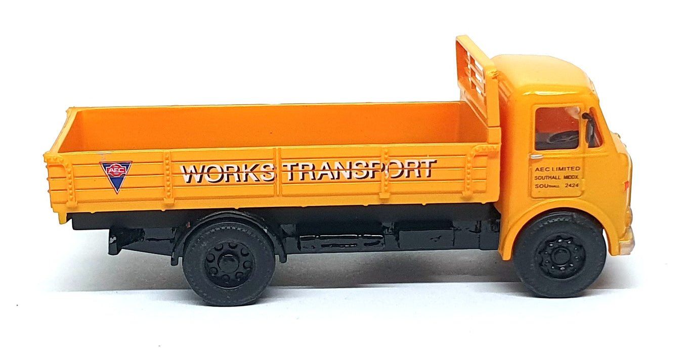 Base Toys 1/76 Scale D-54 - AEC Mercury Dropside Truck AEC Works Trans.