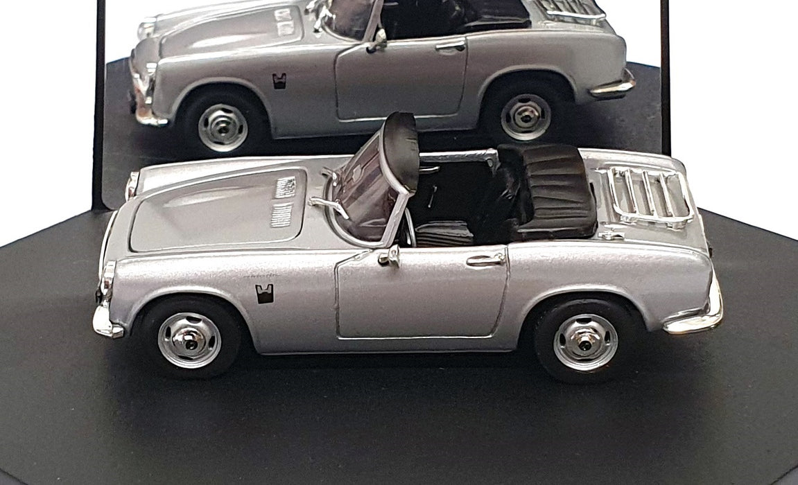 Sun Star 1/43 Scale 14042 - 1965 Honda S800 Open Convertible - Silver 