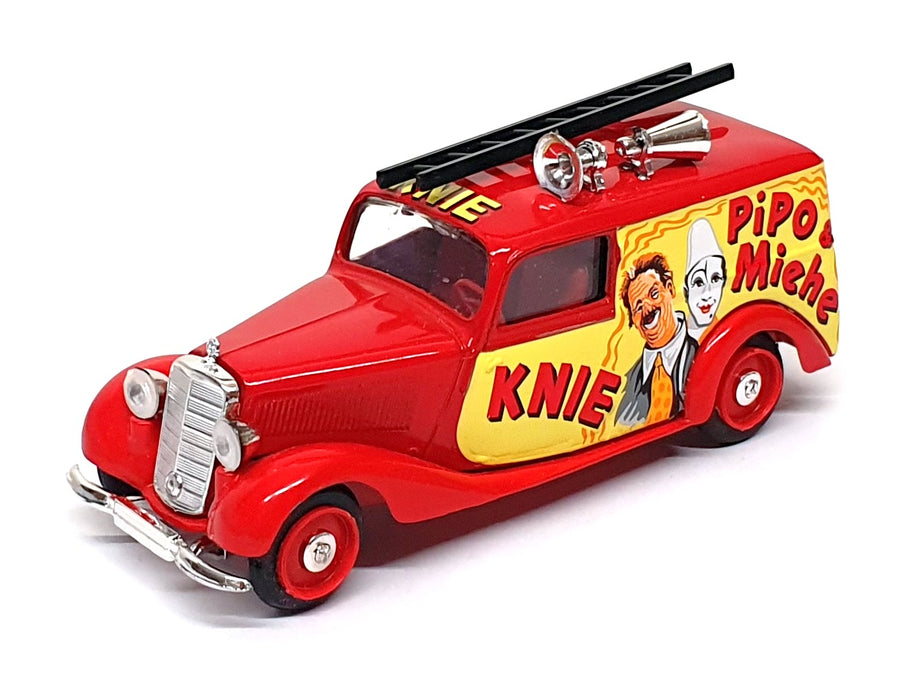 Vitesse 1/43 Scale 299 - 1959 Mercedes Benz 170 Van Circus Knie - Red