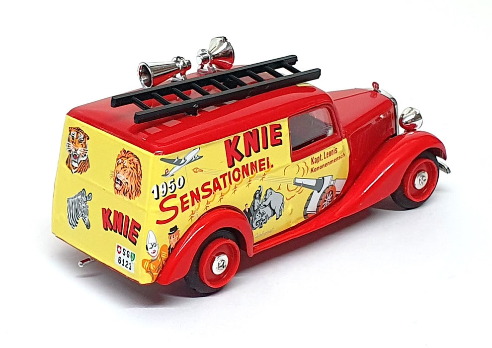 Vitesse 1/43 Scale 299 - 1959 Mercedes Benz 170 Van Circus Knie - Red