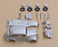 Somerville Models 1/43 Scale Unbuilt Kit 103K - Ford E93A Popular