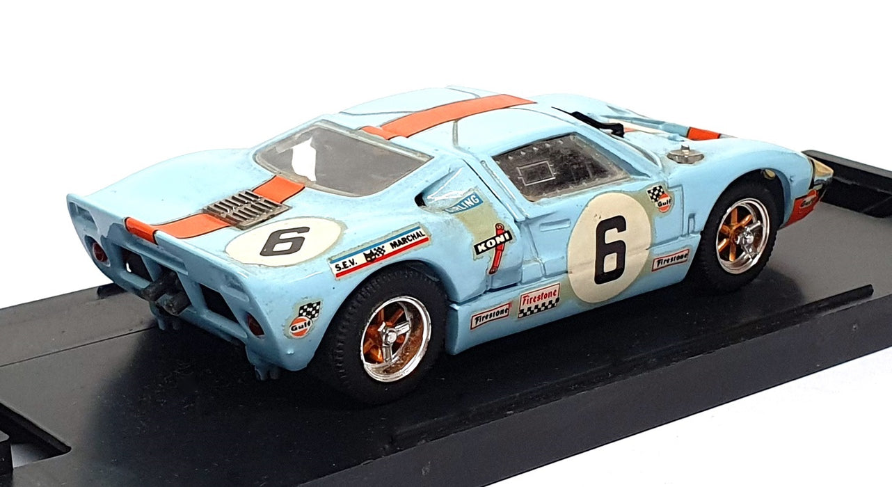 Bang 1/43 Scale 7074 - Ford GT40 #6 Winner Le Mans 1969 - Lt. Blue/Orange