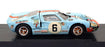 Bang 1/43 Scale 7074 - Ford GT40 #6 Winner Le Mans 1969 - Lt. Blue/Orange