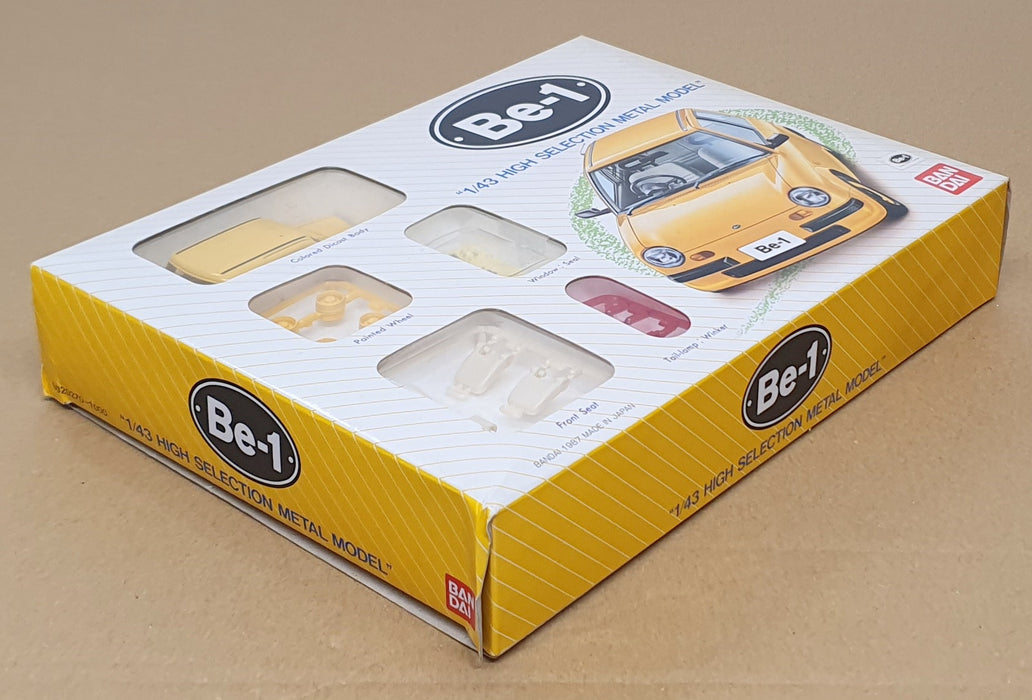 Bandai 1/43 Scale Model Kit 0020270 - Nissan Be-1 Concept - Yellow