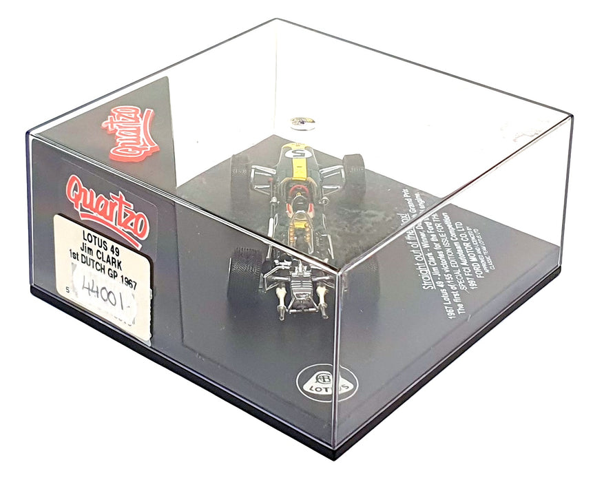 Quartzo 1/43 Scale 44001 - F1 Lotus 49 #5 1st Dutch GP 1967 Jim Clark