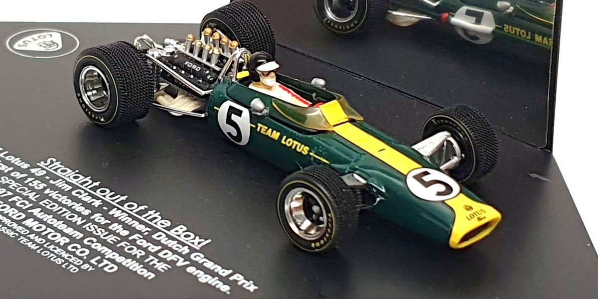 Quartzo 1/43 スケール 4007 ロータス 49B GP 1968 Quartzo 1/43 scale