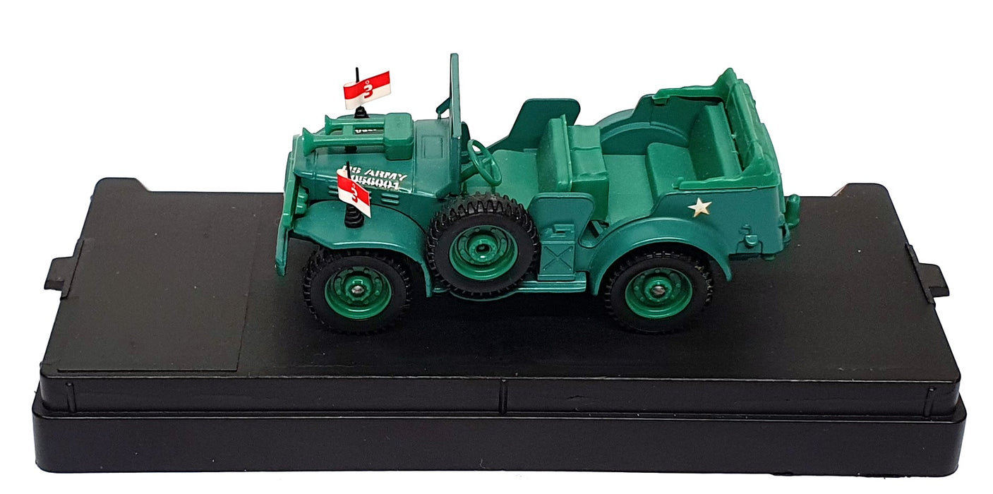 Solido 1/43 Scale 9588 - Jeep Patton's Command Car Europe 1945 - Green