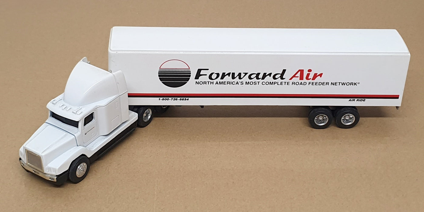 Ertl 1/64 Scale 25095 - Freightliner Cab With Trailer Forward Air - White