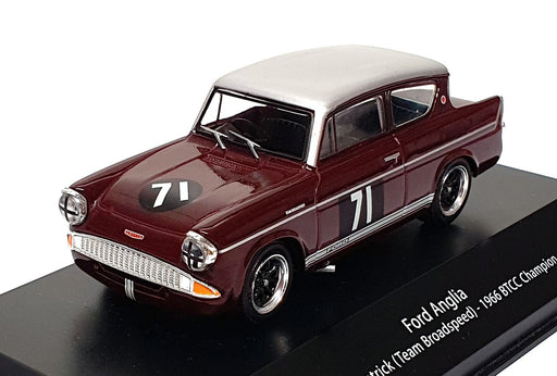 Atlas Editions 1/43 Scale 4 672 130 - Ford Anglia 1966 BTCC Champion Fitzpatrick