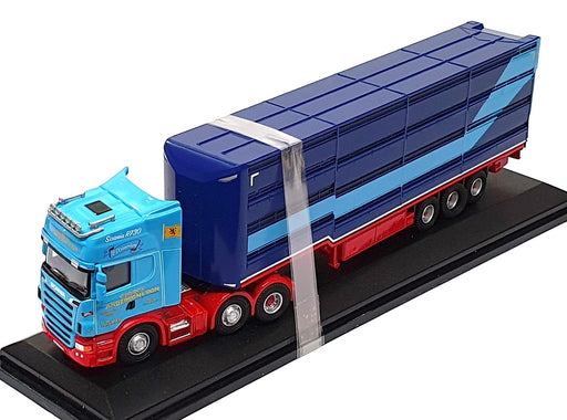 Oxford 1/76 Scale 76SCA01LT Scania Houghton Professional Livestock Transporter