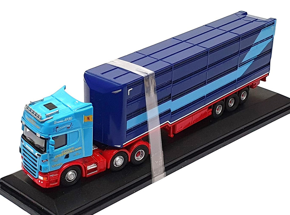 Oxford 1/76 Scale 76SCA01LT Scania Houghton Professional Livestock Transporter