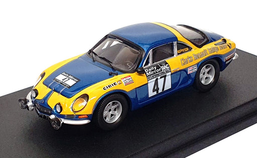 Trofeu 1/43 Scale RR.uk20 - Alpine Renault A110 #47 RAC Rally 1973 Moss/Crellin