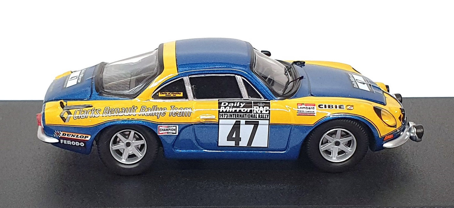 Trofeu 1/43 Scale RR.uk20 - Alpine Renault A110 #47 RAC Rally 1973 Moss/Crellin