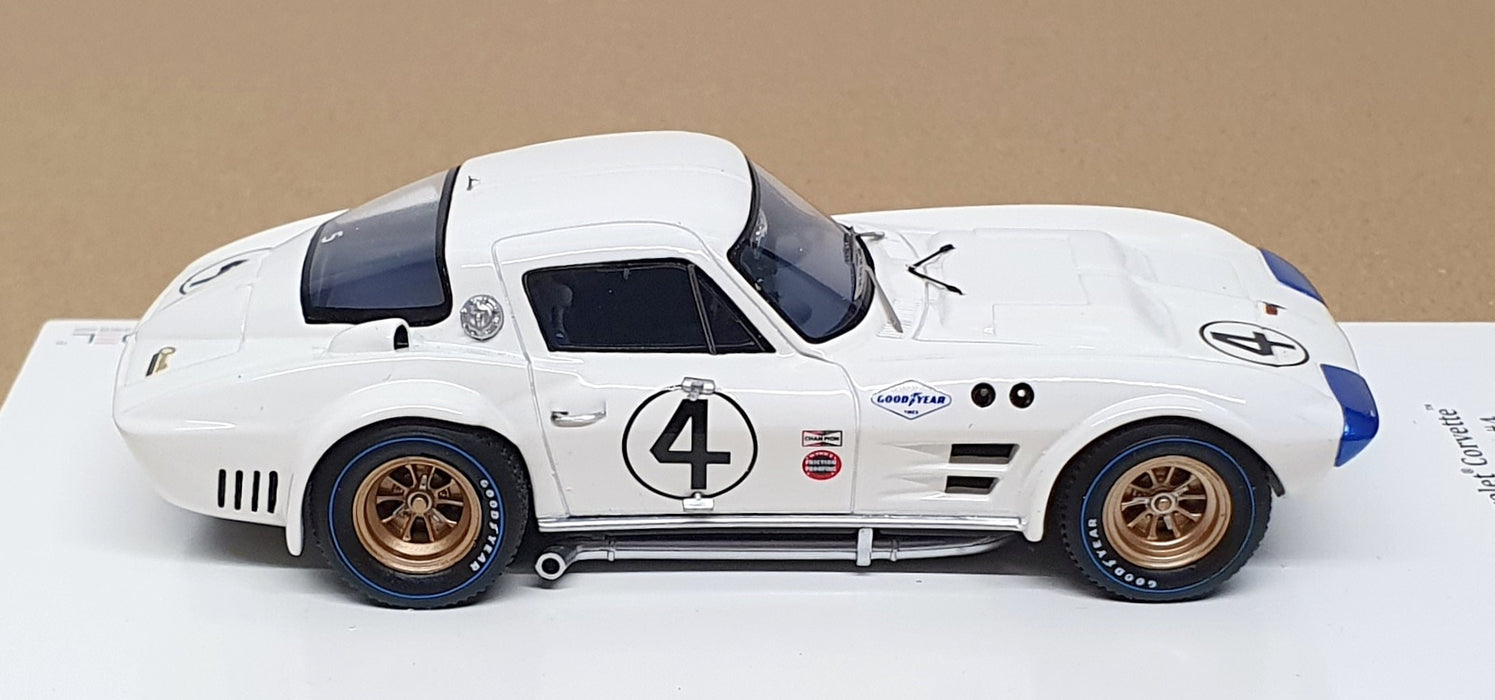 TSM 1/43 Scale TSM124321 - 1964 Chevrolet Corvette #4 12h Sebring Hall/Penske