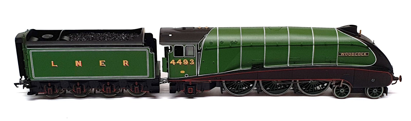 Hornby OO Gauge (1/76) Loco R3630 - A4 4-6-2 4493 Woodcock LNER In Apple Green