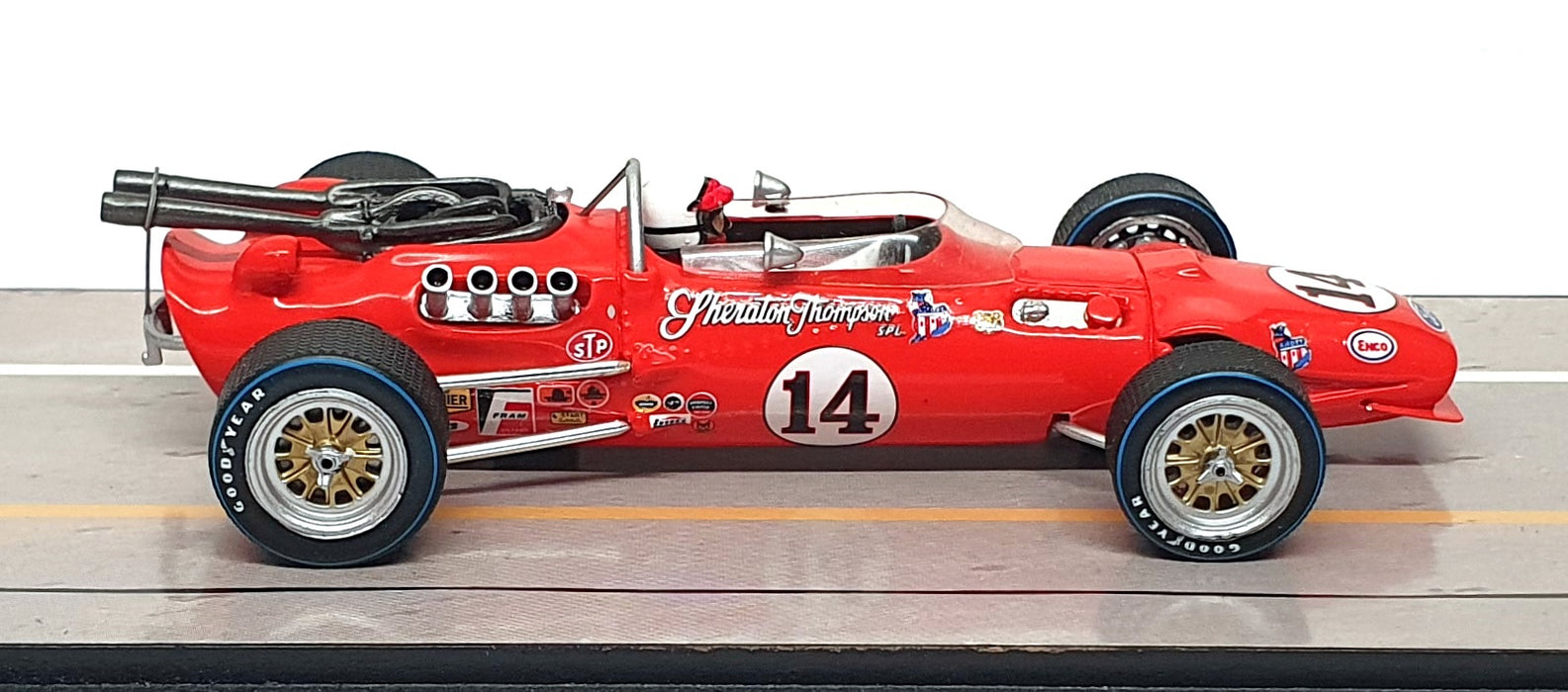 Spark 1/43 Scale 43IN67 - Coyote #14 Winner Indy 500 1967 Foyt