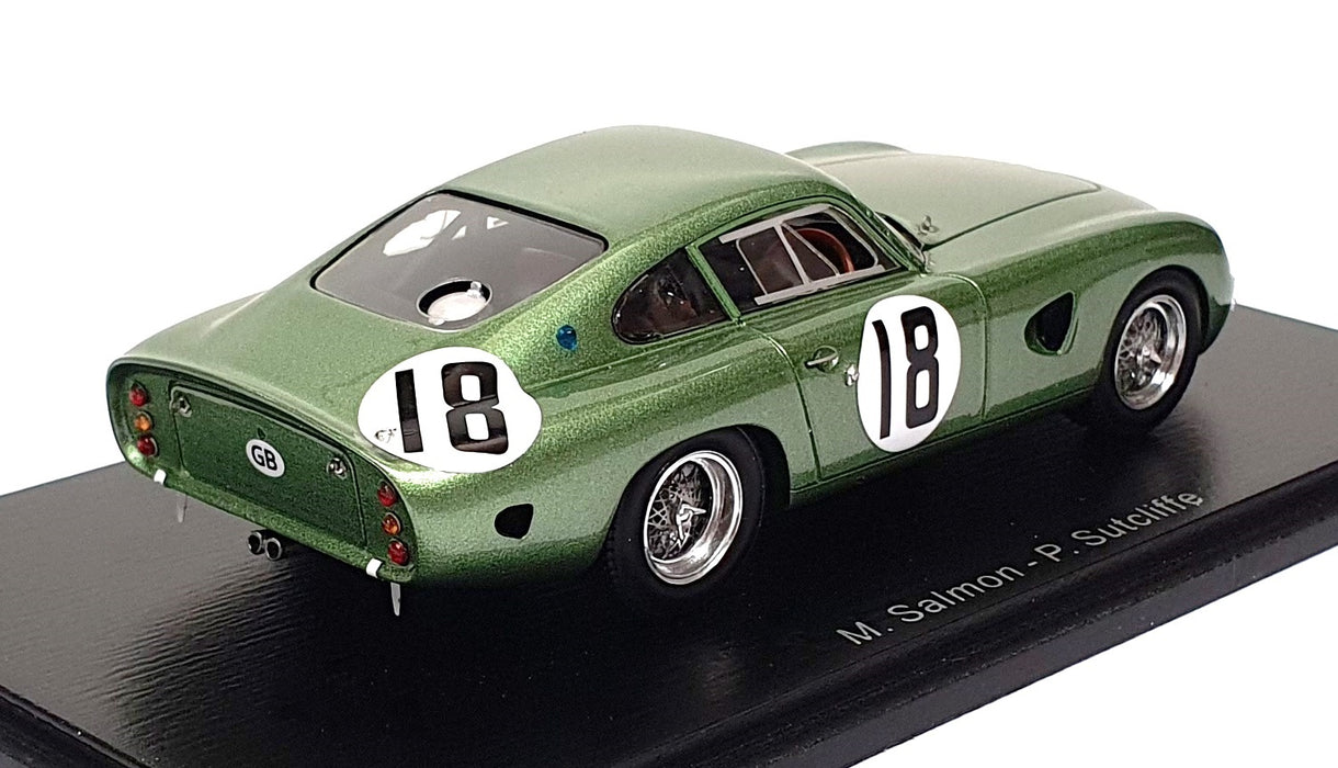 Spark 1/43 Scale S3686 - Aston Martin DP214 #18 24H Le Mans 1964 - Green