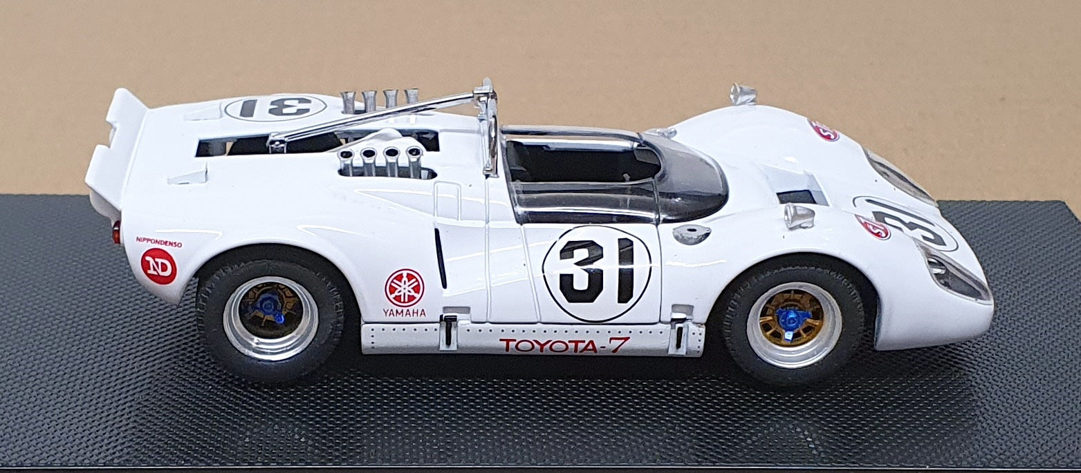 Ebbro 1/43 Scale Diecast 878 - Toyota 7 Japan #31 Can Am 1968 - White
