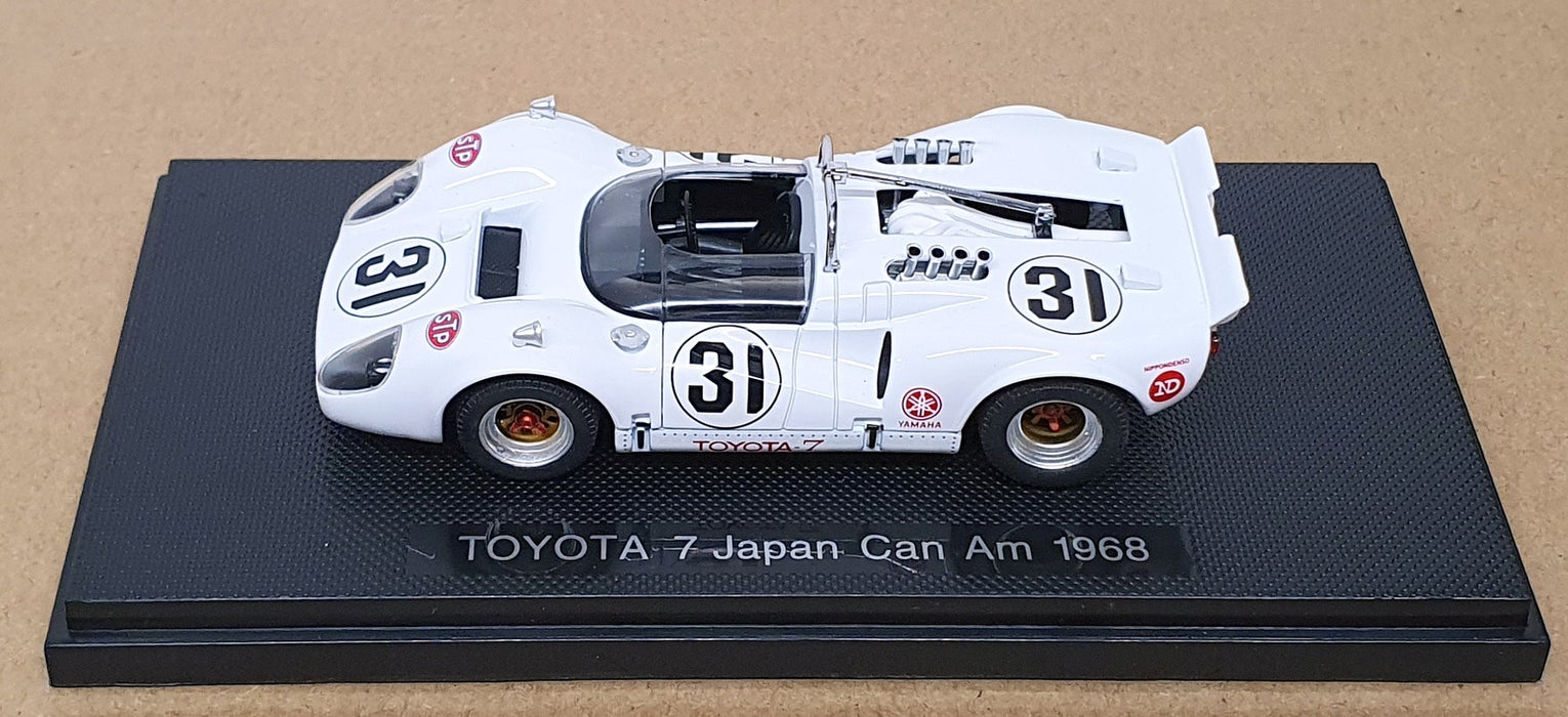 Ebbro 1/43 Scale Diecast 878 - Toyota 7 Japan #31 Can Am 1968 - White