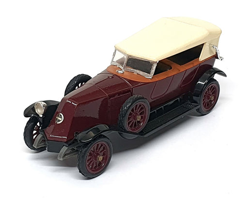 Rio Models 1/43 Scale No. 52 - 1923 Renault 40cv Torpedo - Maroon/Cream