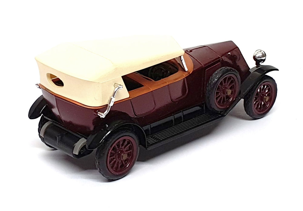 Rio Models 1/43 Scale No. 52 - 1923 Renault 40cv Torpedo - Maroon/Cream
